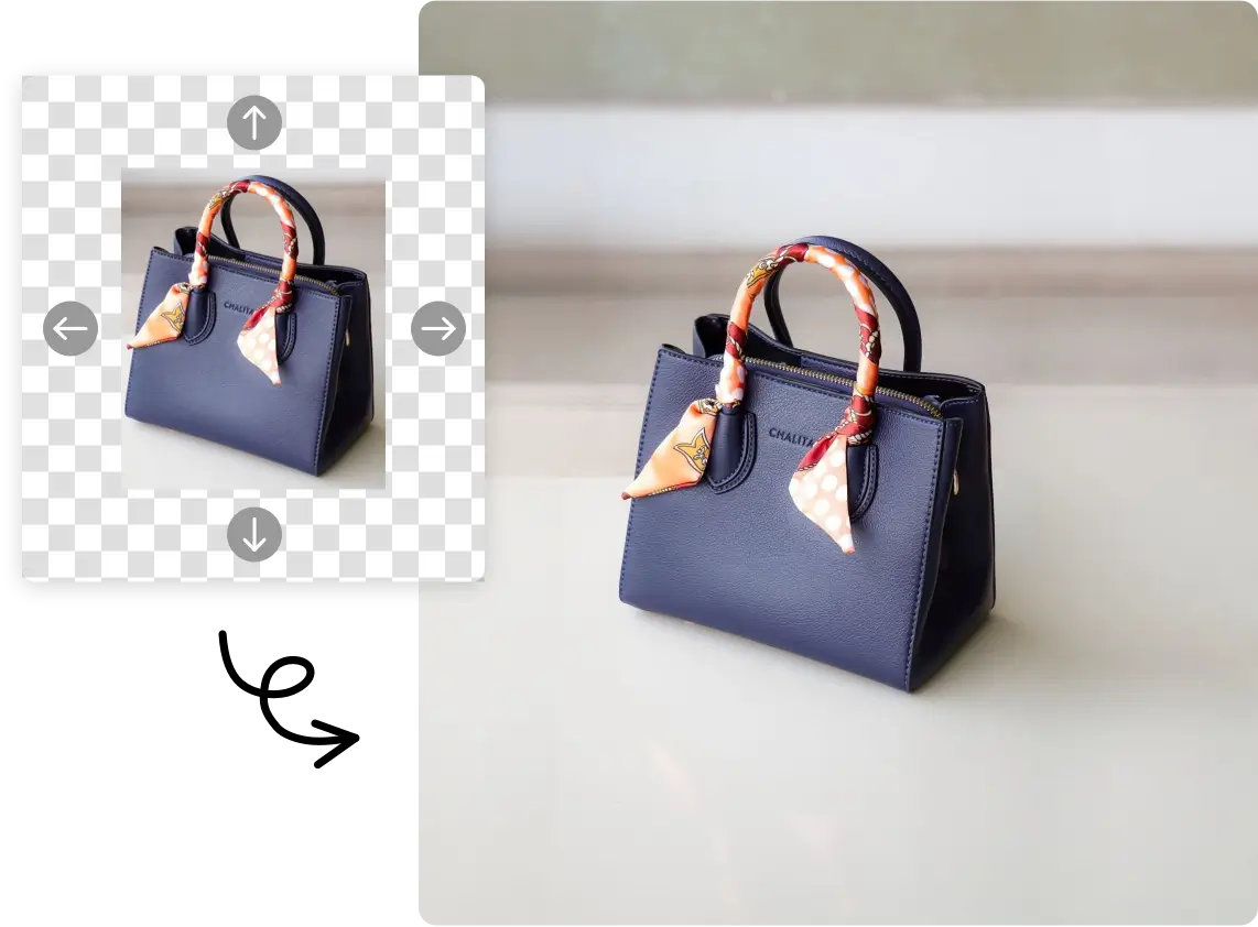 ai powered image expander