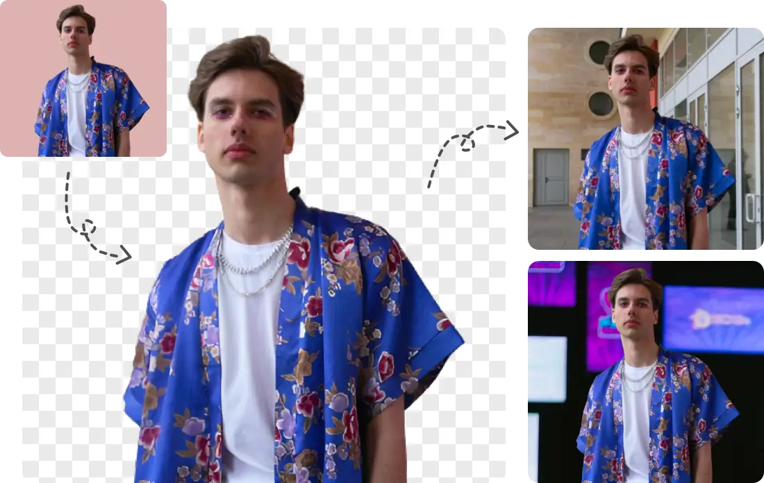 Онлайн-редактор фона на базе искусственного интеллекта