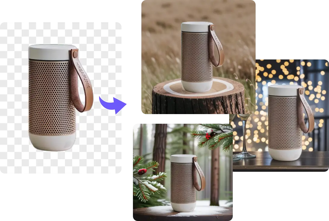 Разнообразные фоны, созданные ИИ