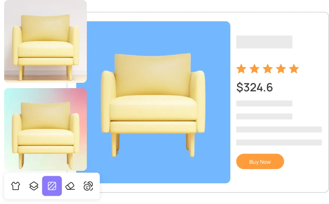 редактор синего фона