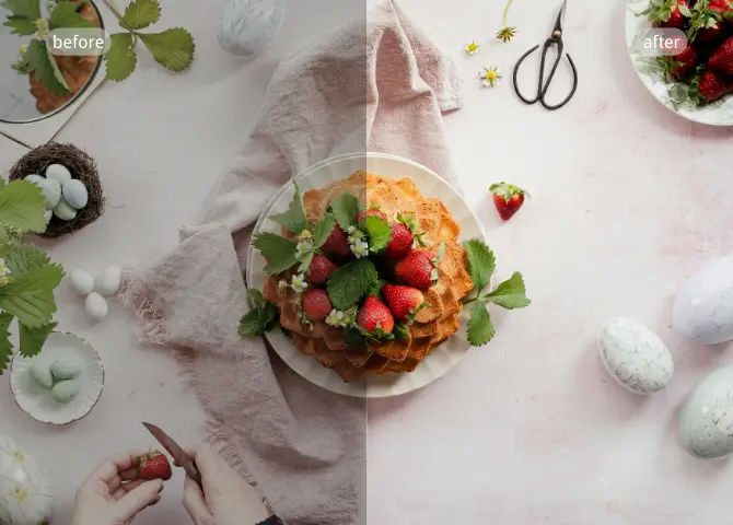 暗い写真を明るくする