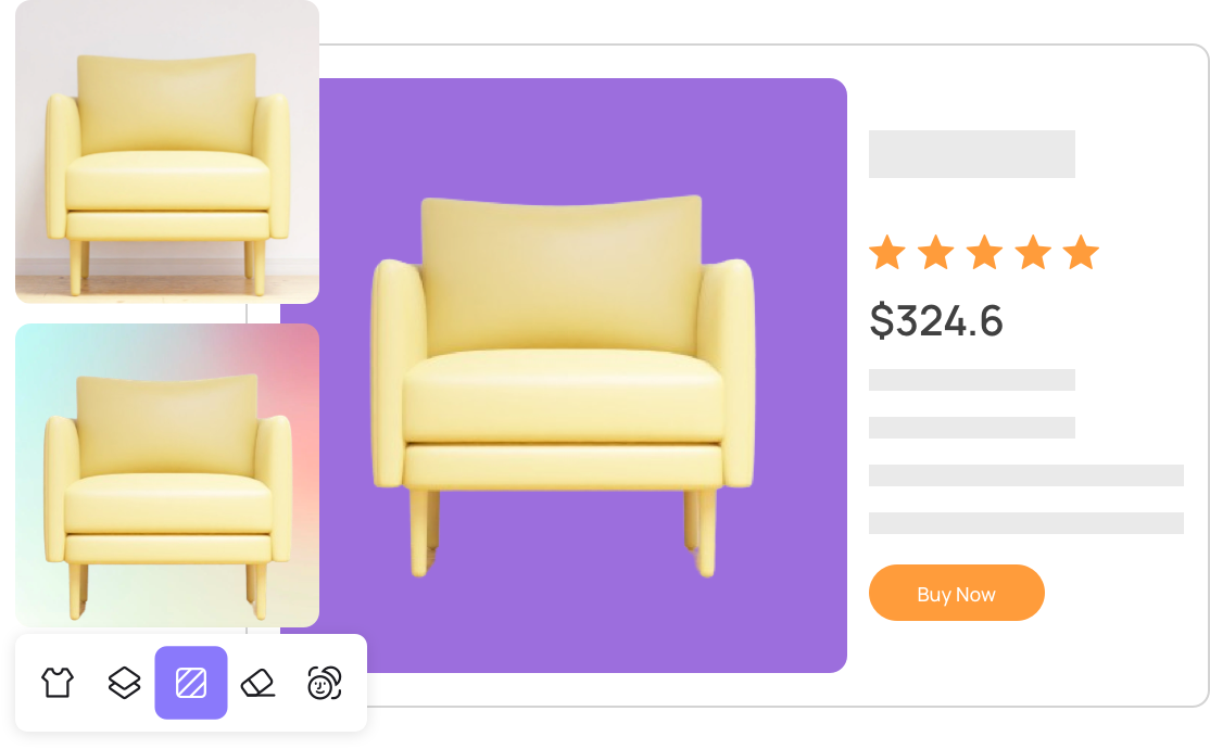 редактор фиолетового фона