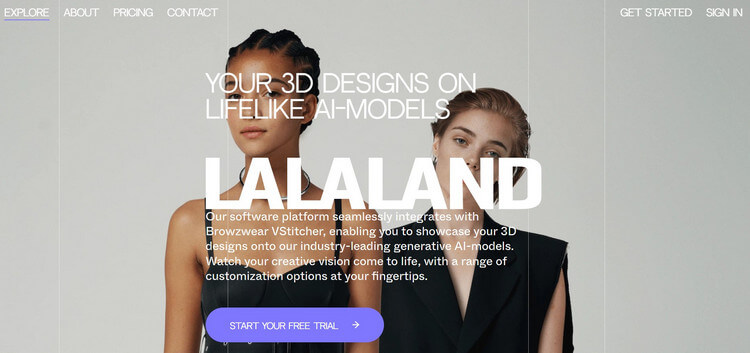 Lalaland.ai-Modemodelle