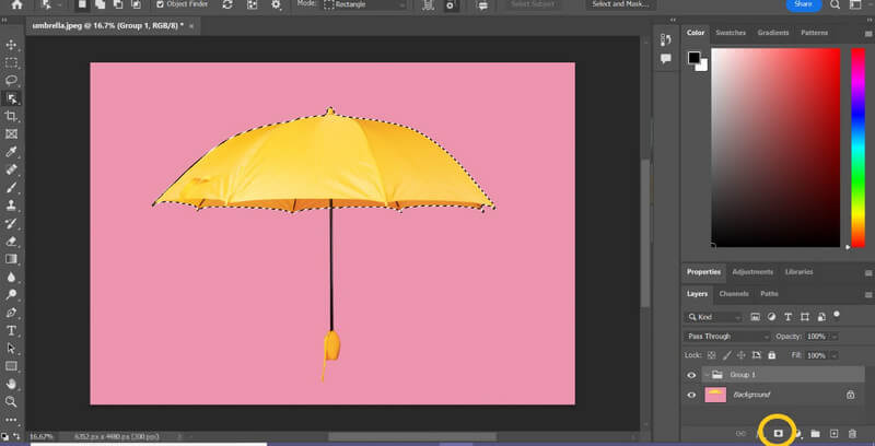 masking multiple layers to change color in photoshop