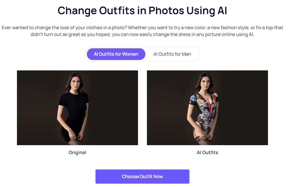 Change Outfit in Photo
