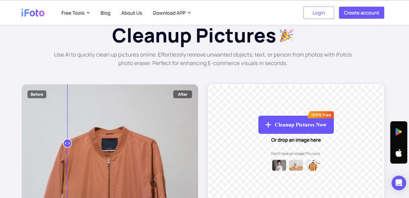 Remove any Object from Photos using iFoto Cleanup