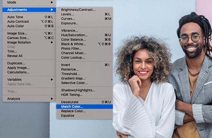 Match Face Color in Photoshop
