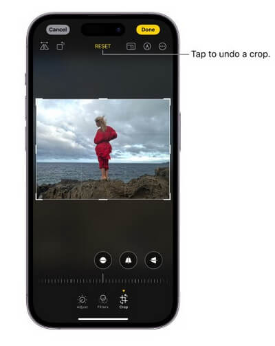 Crop Feature - iPhone