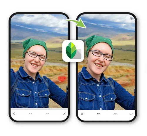 Como usar o Snapseed para remover uma pessoa de uma foto no iPhone