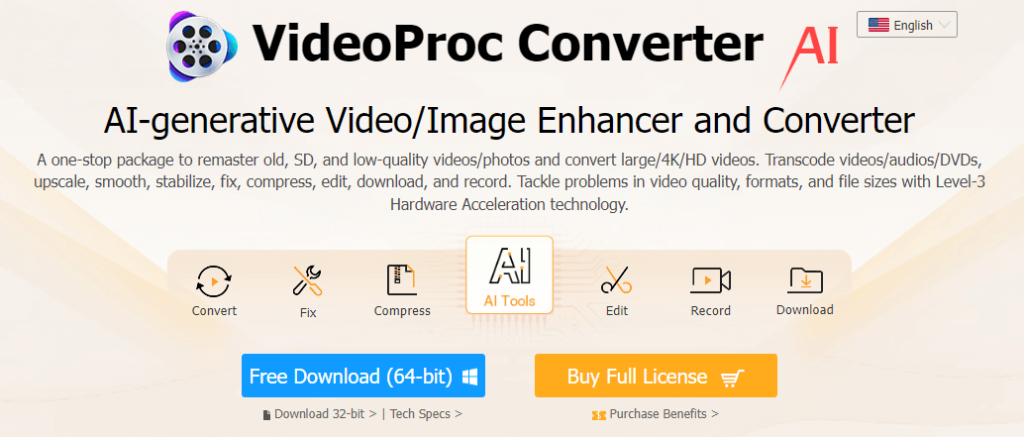 VideoProc Watermark Remover